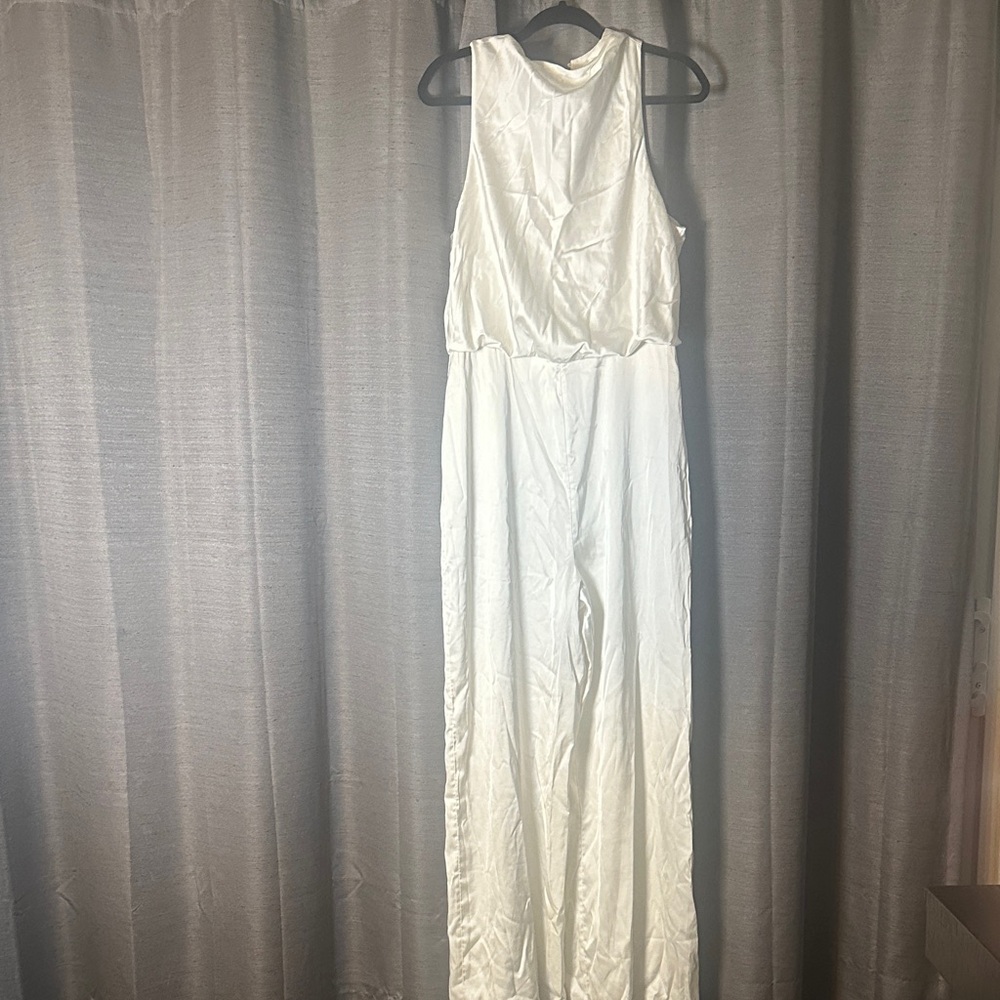 Abercrombie & Fitch White Jumpsuit
